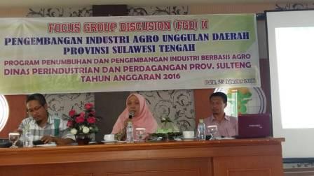 Fokus Group Discusion (FGD) II Perindag Provinsi Bekerjasama dengan Prodi Agribisnis